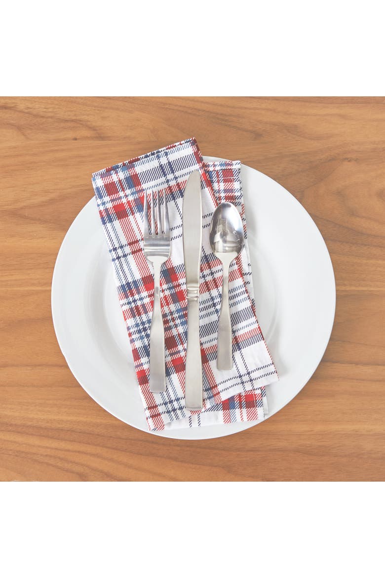 Benjamin Napkin Set of 6, Alternate, color, Blue
