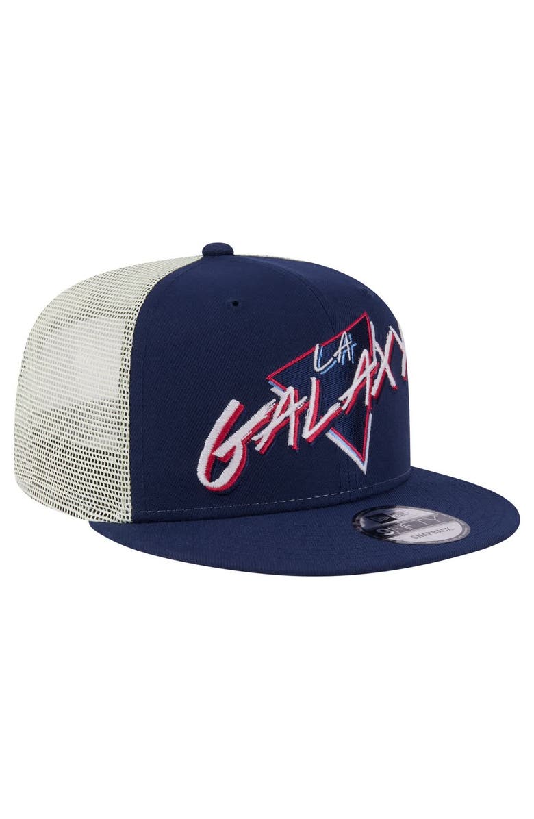 New Era Men's New Era Navy LA Galaxy Neon 9FIFTY Snapback Hat, Alternate, color, Navy