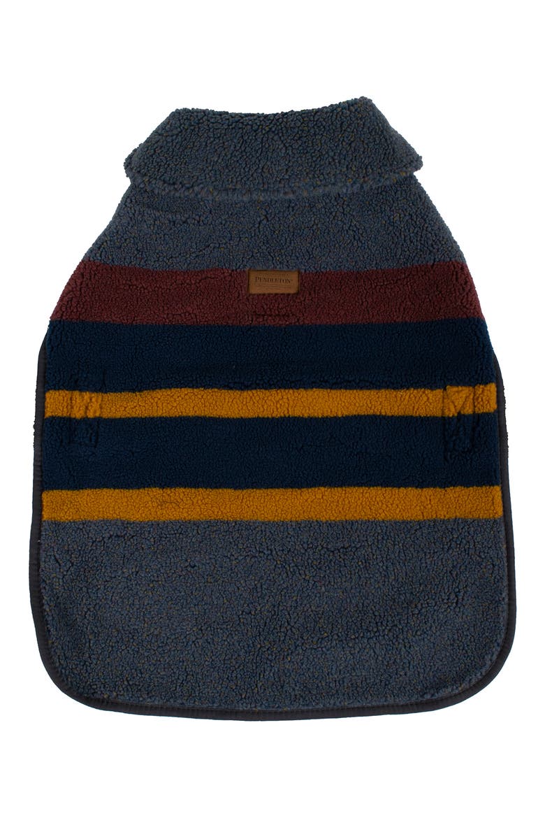 Yakima Camp Fleece Dog Jacket, Main, color, LAKE