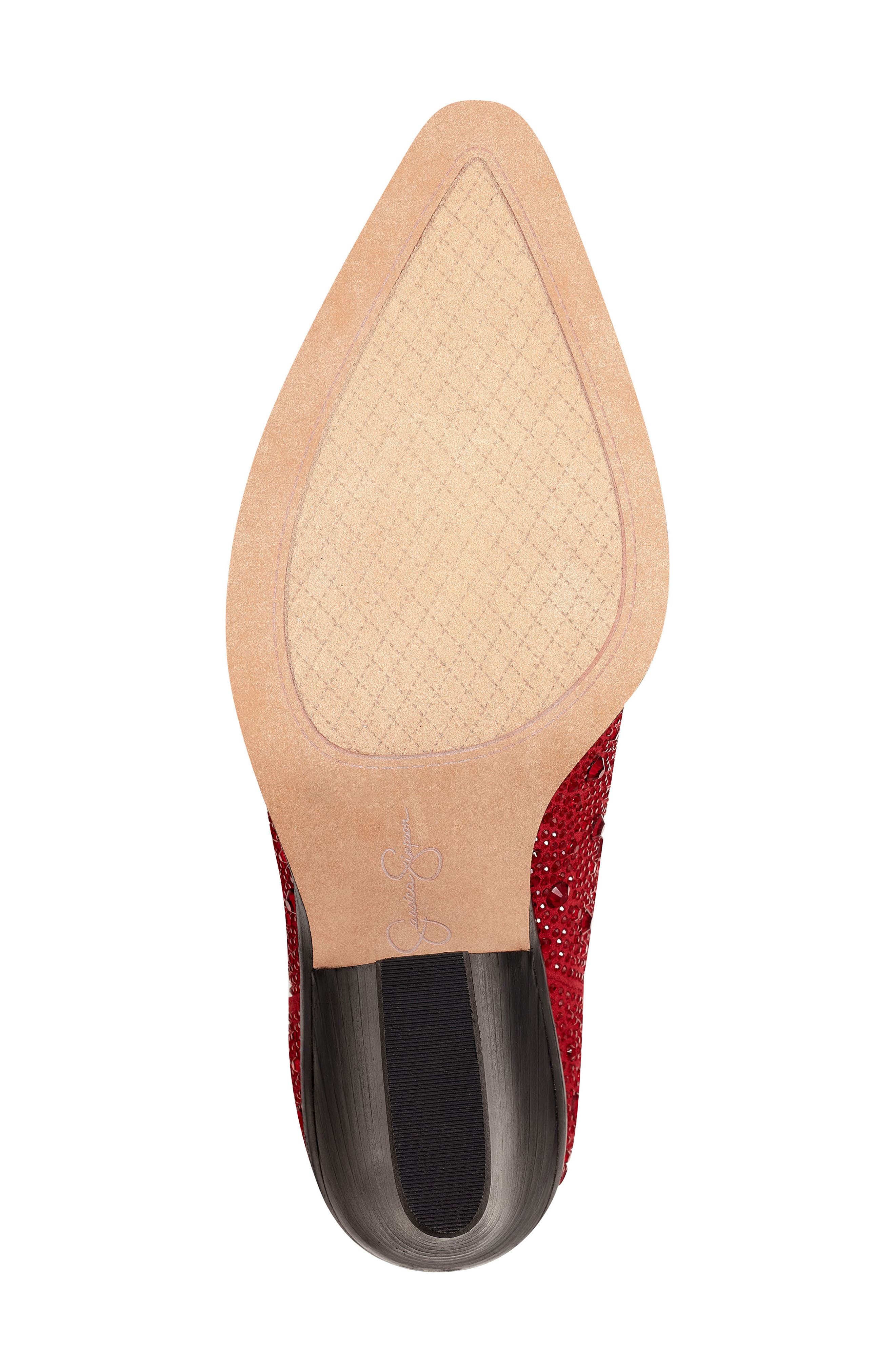 Jessica Simpson Zadie Western Boot, Alternate, color, Dkred 03