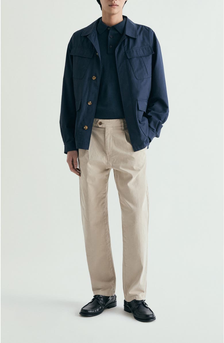 Scalpers Pleated Chino Pants, Alternate, color, Sand