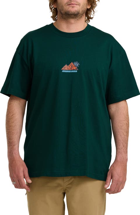 Reach the Peak Adventure Division Organic Cotton Graphic T-Shirt