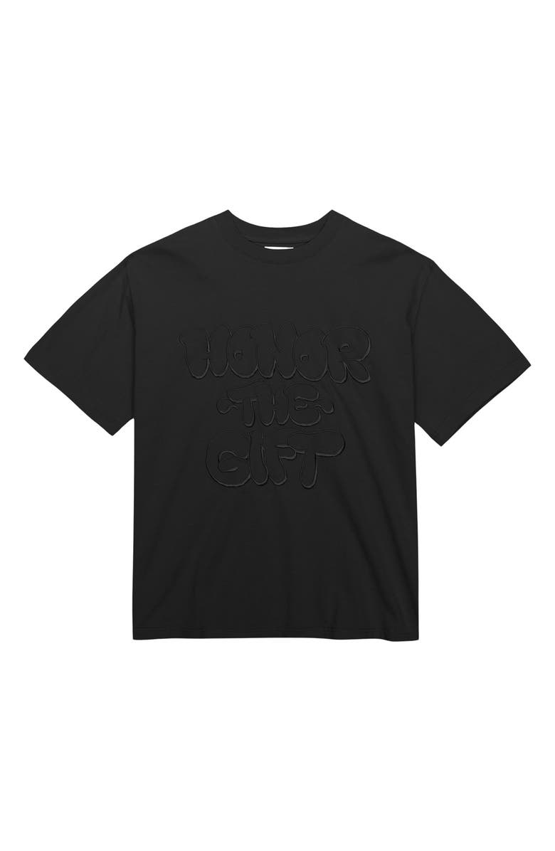 HONOR THE GIFT Amp'd Up Embroidered T-Shirt, Alternate, color,