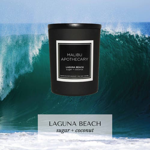 Malibu Apothecary Mini Matte Black Candle