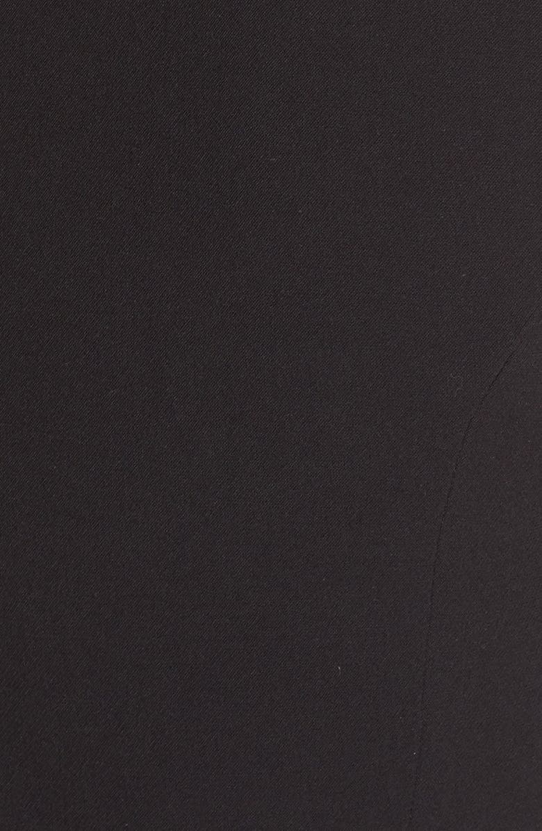 Tahari Woven Fit & Flare Dress, Alternate, color, 