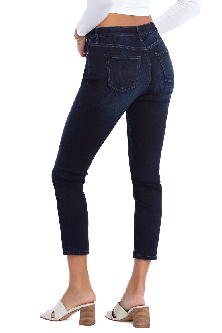 Mid Rise Ankle Skinny Jeans, Alternate, color, STARRY NIGHT BLUE