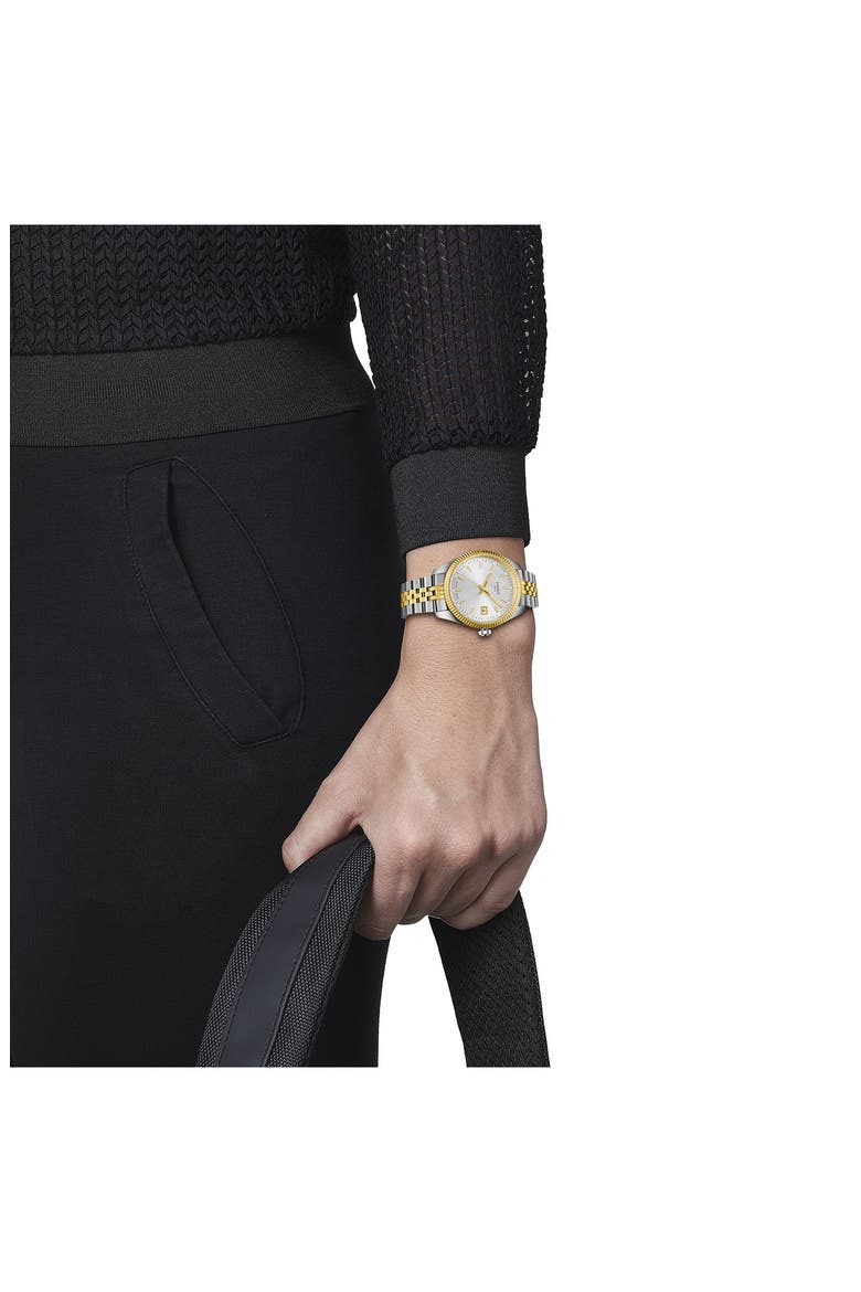 Ballade Bracelet Watch, 34mm, Alternate, color, SILVER