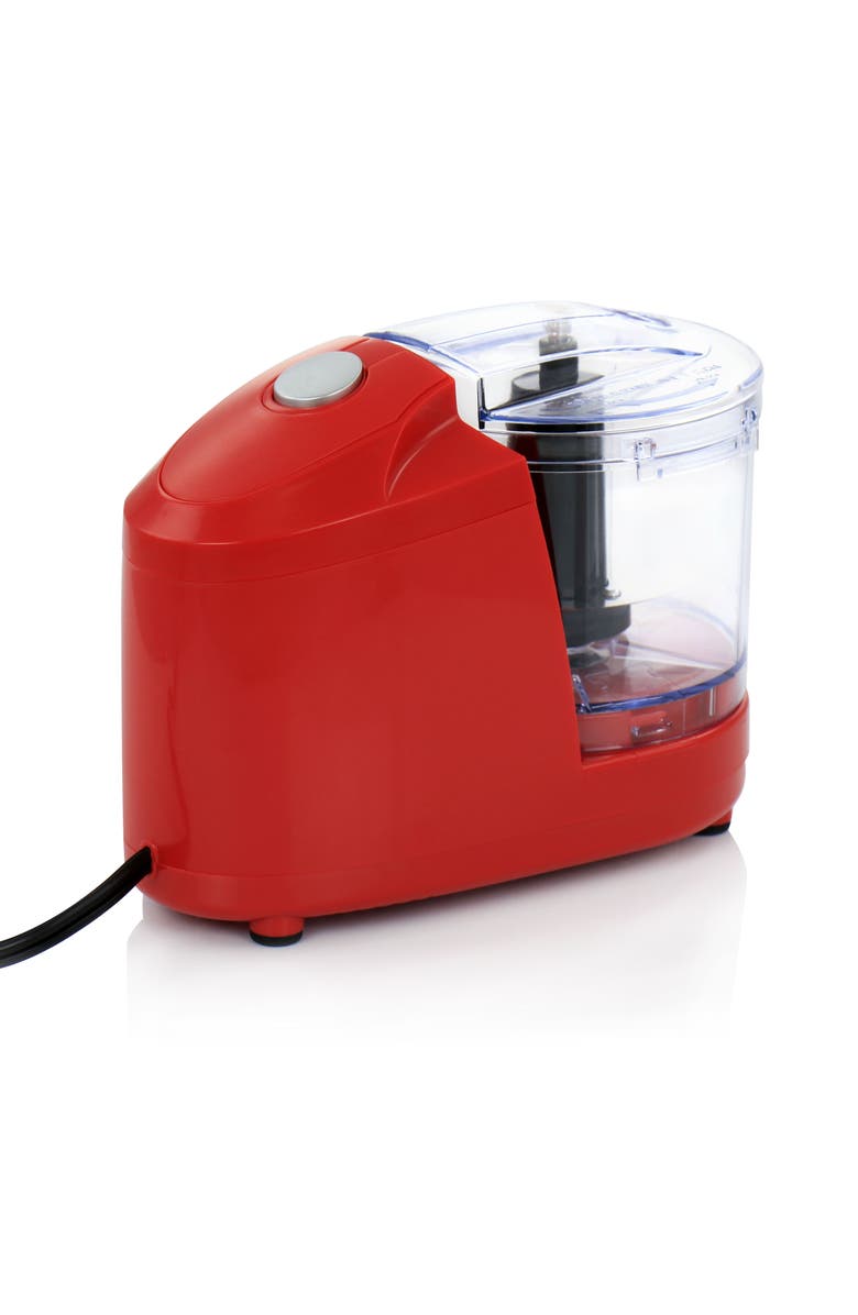 Better Chef Compact 12 Ounce Mini Chopper in Red, Alternate, color, Red