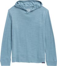 Faherty Kids' Slub Cotton Hoodie