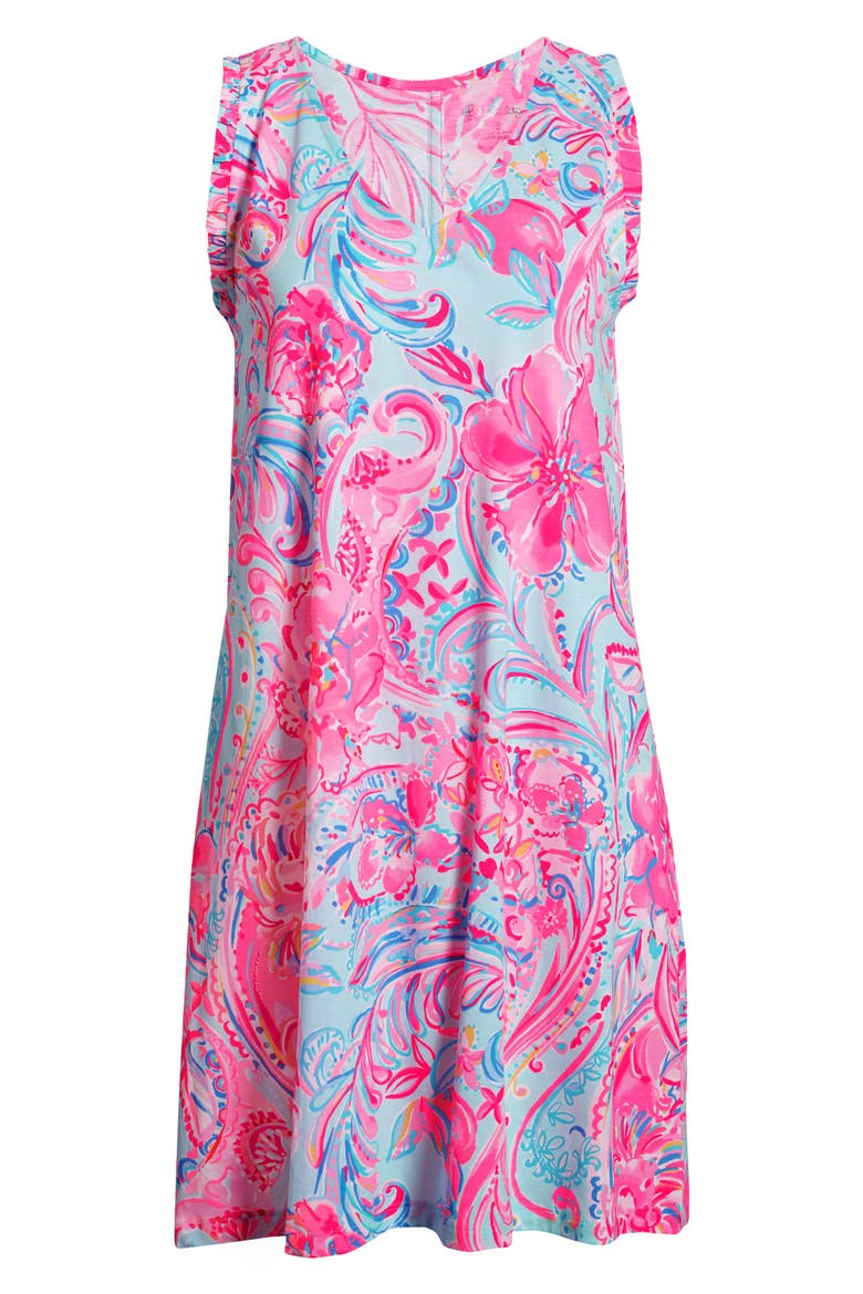Aron Shift Dress, Alternate, color, MULTI ISLA DE COCO