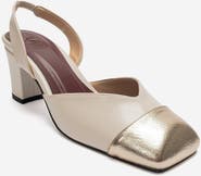 Prologue Shoes Maruelle Block Heel Slingback Pump