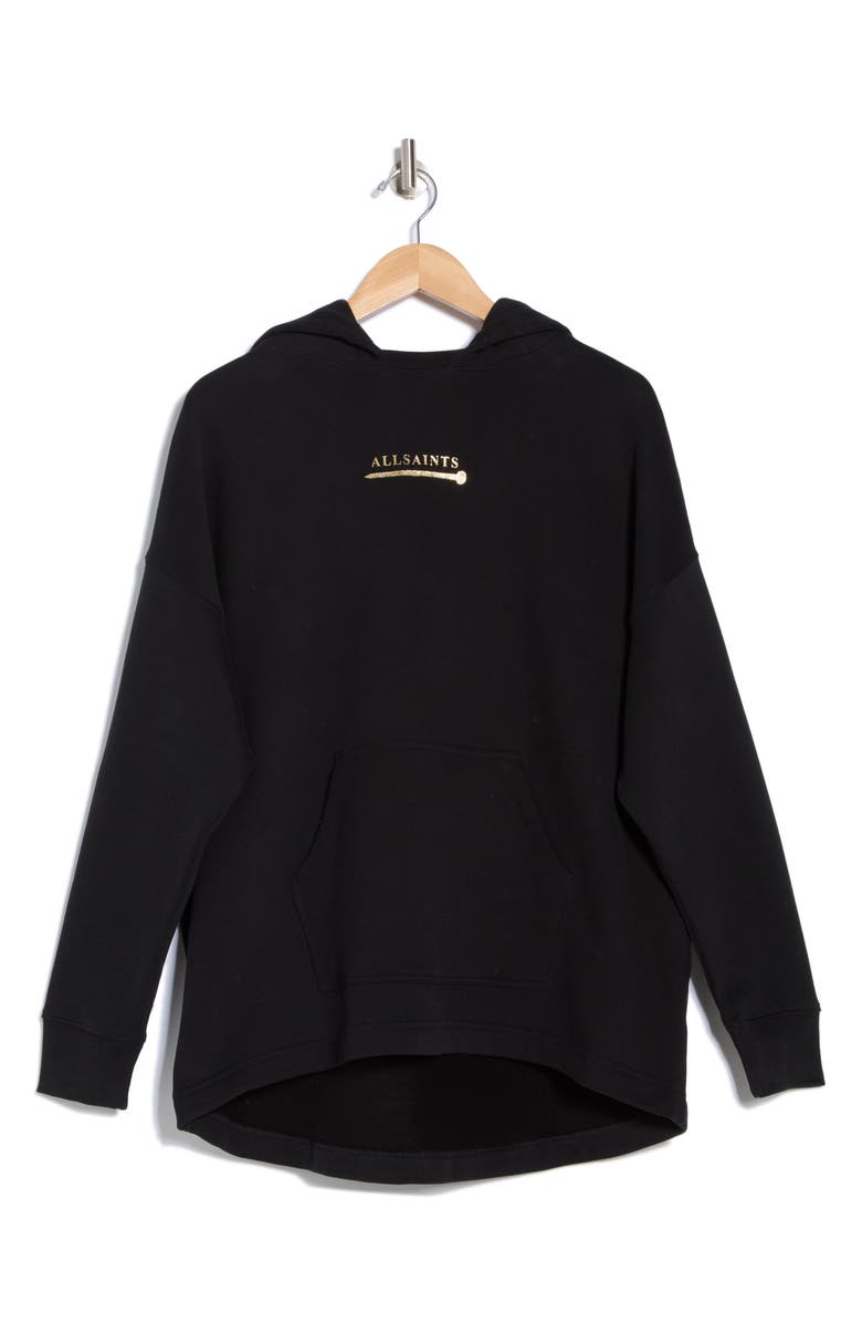 AllSaints Petra Etienne Cotton Hoodie, Alternate, color, 