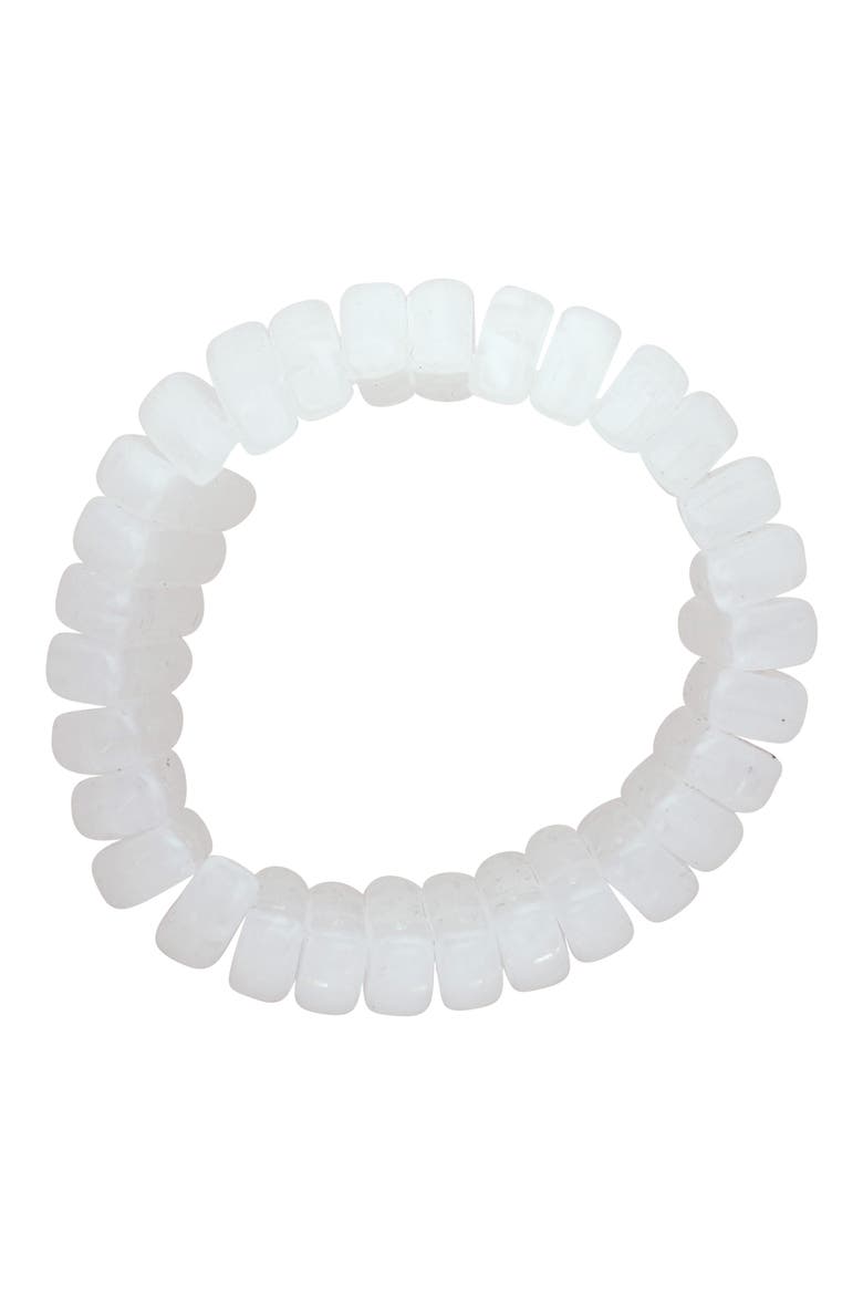 Danni Stretch Bracelet, Alternate, color, WHITE
