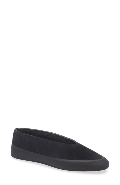 Après Ski Genuine Shearling Lined Ballet Flat (Women)