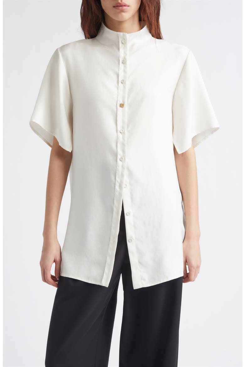 Convertible Neck Blouse, Main, color, IVORY