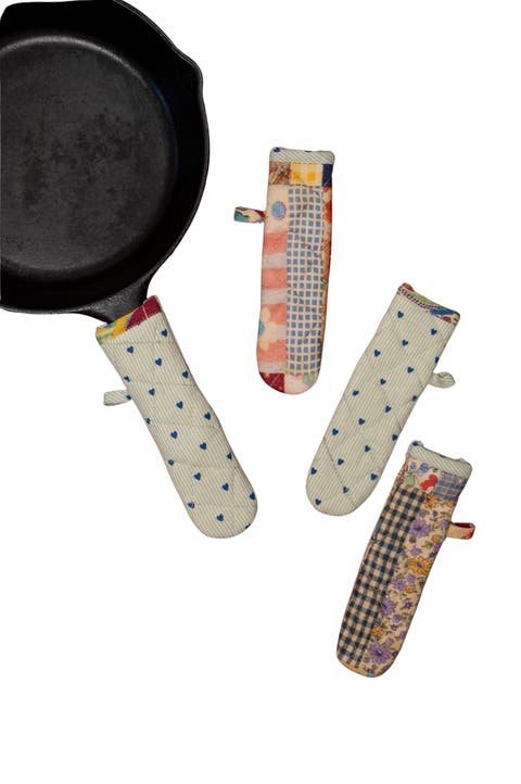 Patch Parade Skillet Handle Covers, Set of 4