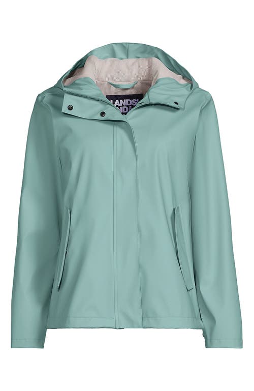 LANDS' END LANDS' END SQUALL WATERPROOF RAIN SLICKER JACKET 