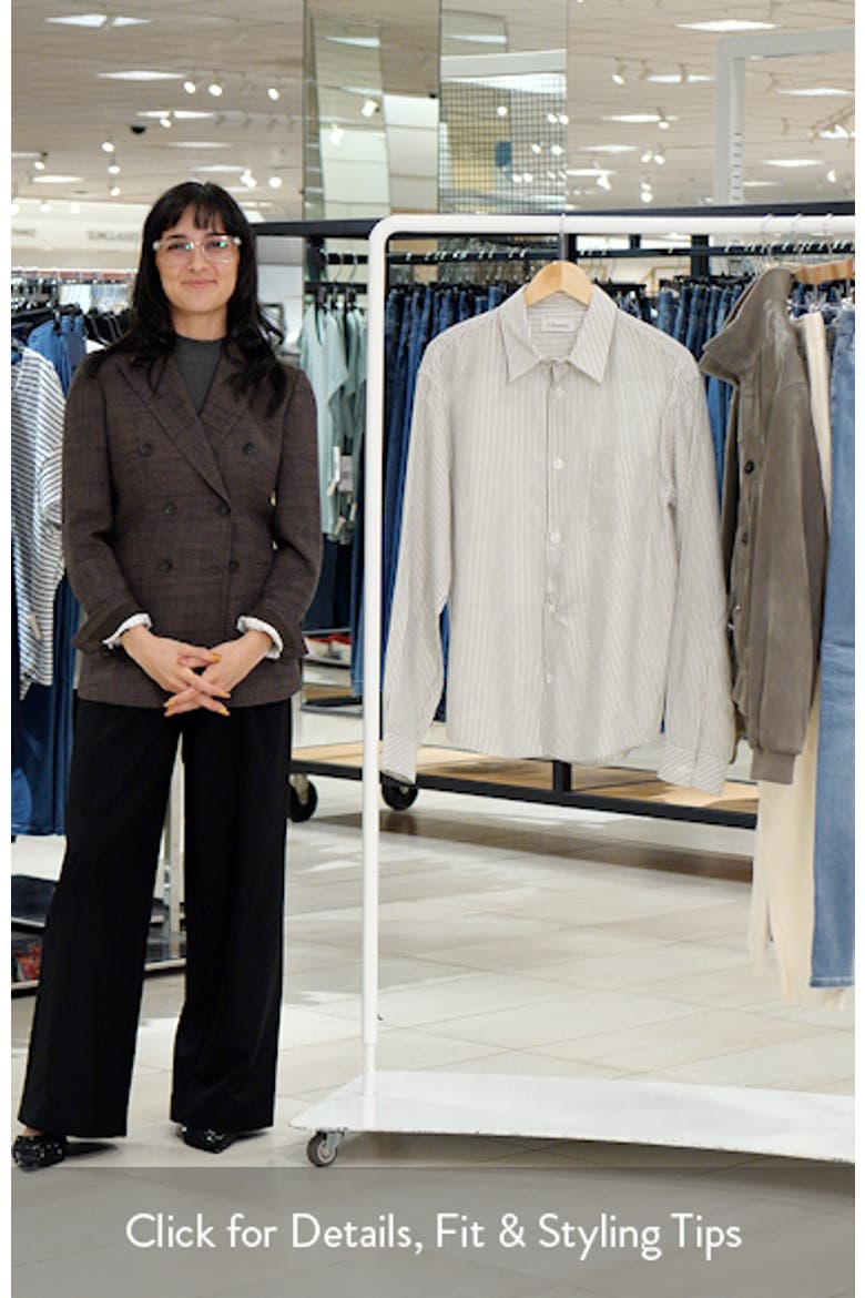 Stripe Button-Up Shirt video