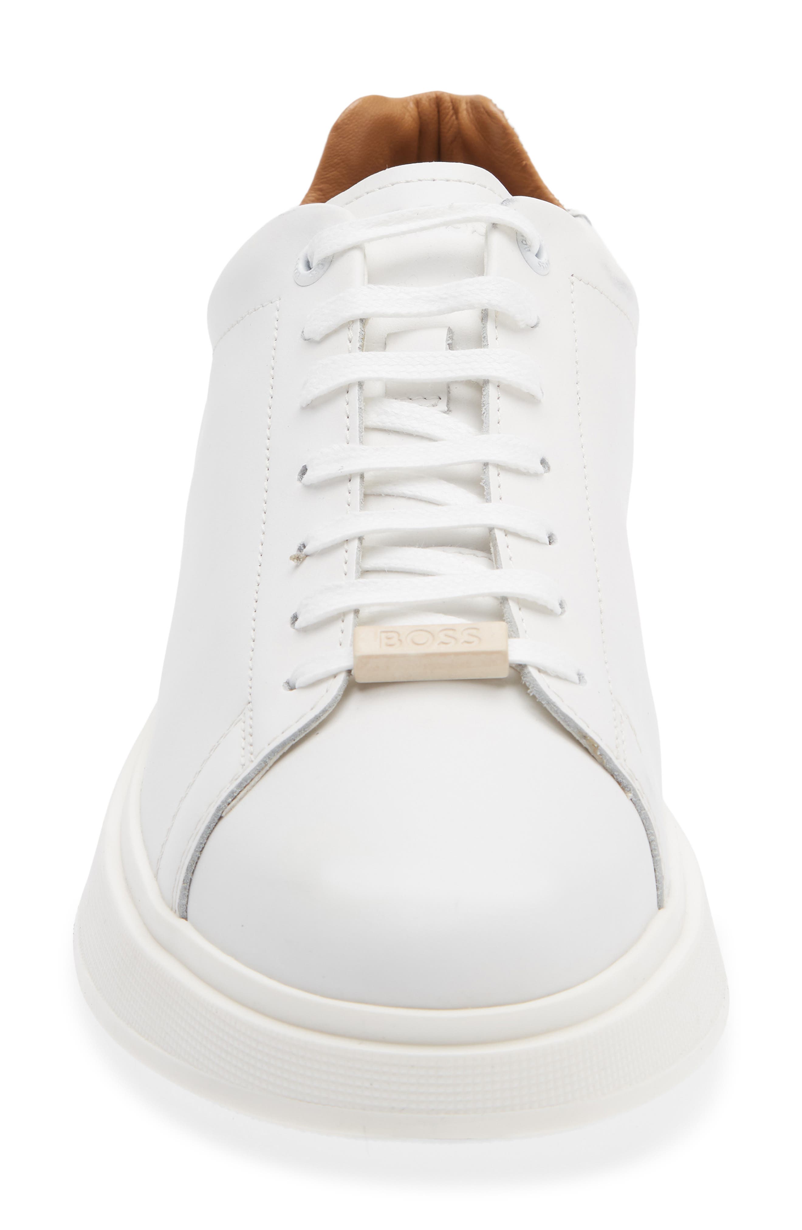 BOSS Bulton Sneaker, Alternate, color, White