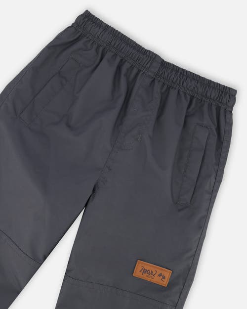 Deux Par Deux Boy's 3-in-1 Mid-season Outerwear Set Gray, Beige, Orange, And Sage In Green