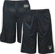 Outerstuff Youth Black Brooklyn Nets Scribble Dribble Baller Shorts