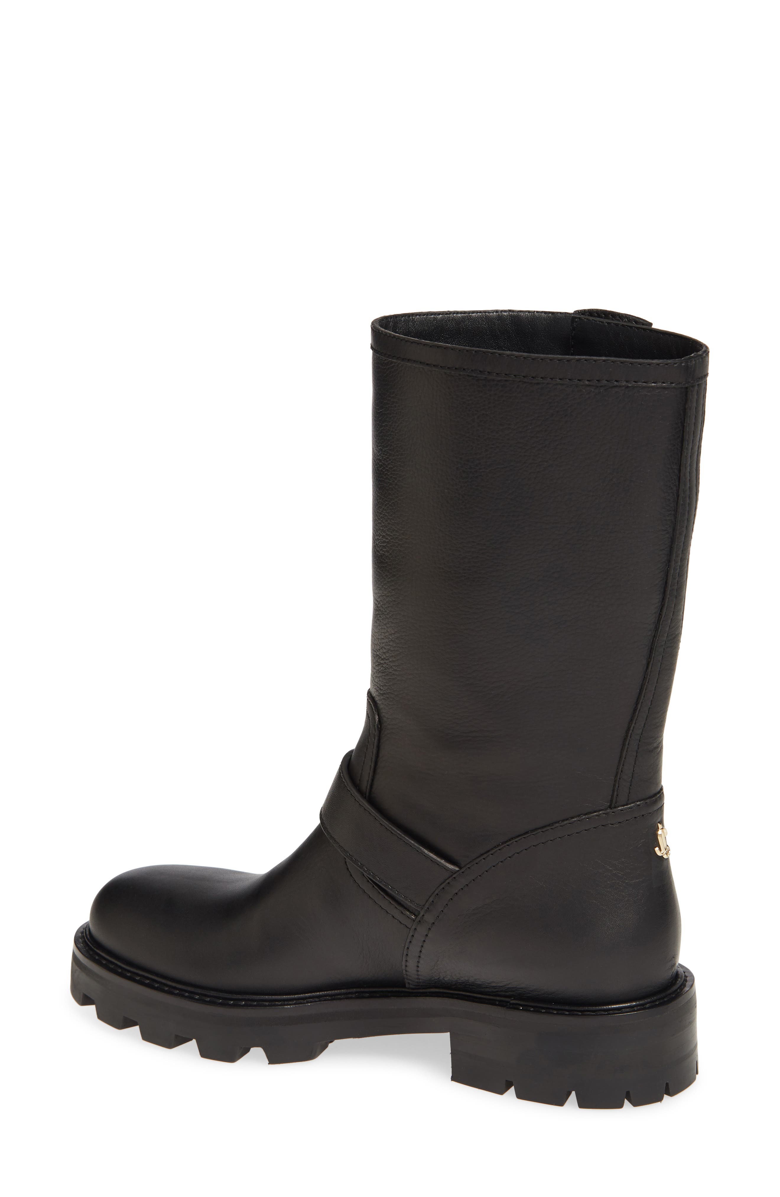 Jimmy Choo Biker II Buckle Boot, Alternate, color, 