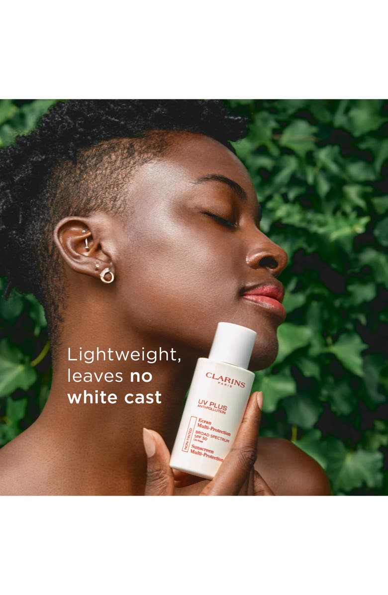 Clarins UV Plus Anti-Pollution Antioxidant Face Sunscreen SPF 50, Alternate, color, Neutral