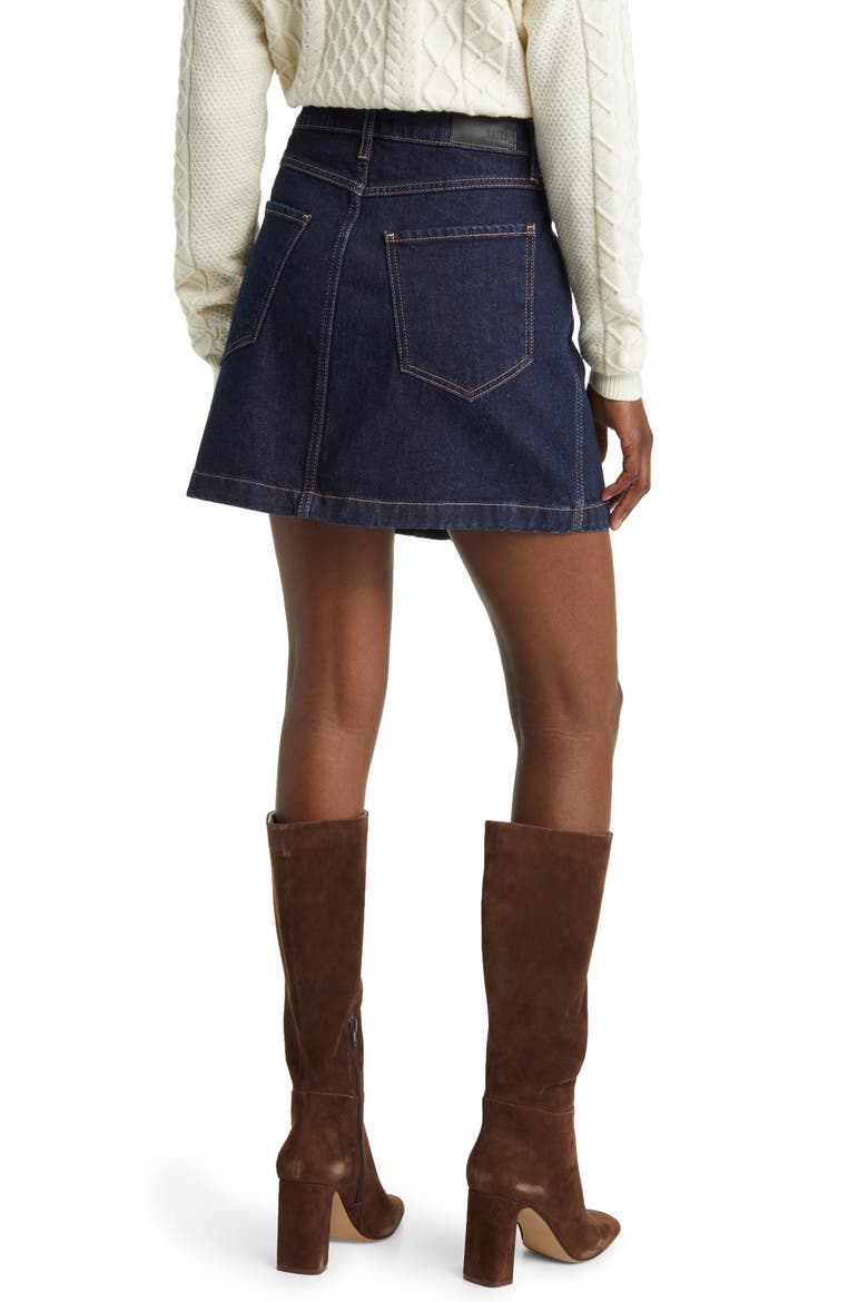 Canyon Denim Skirt, Alternate, color, MIDNIGHT BLUES