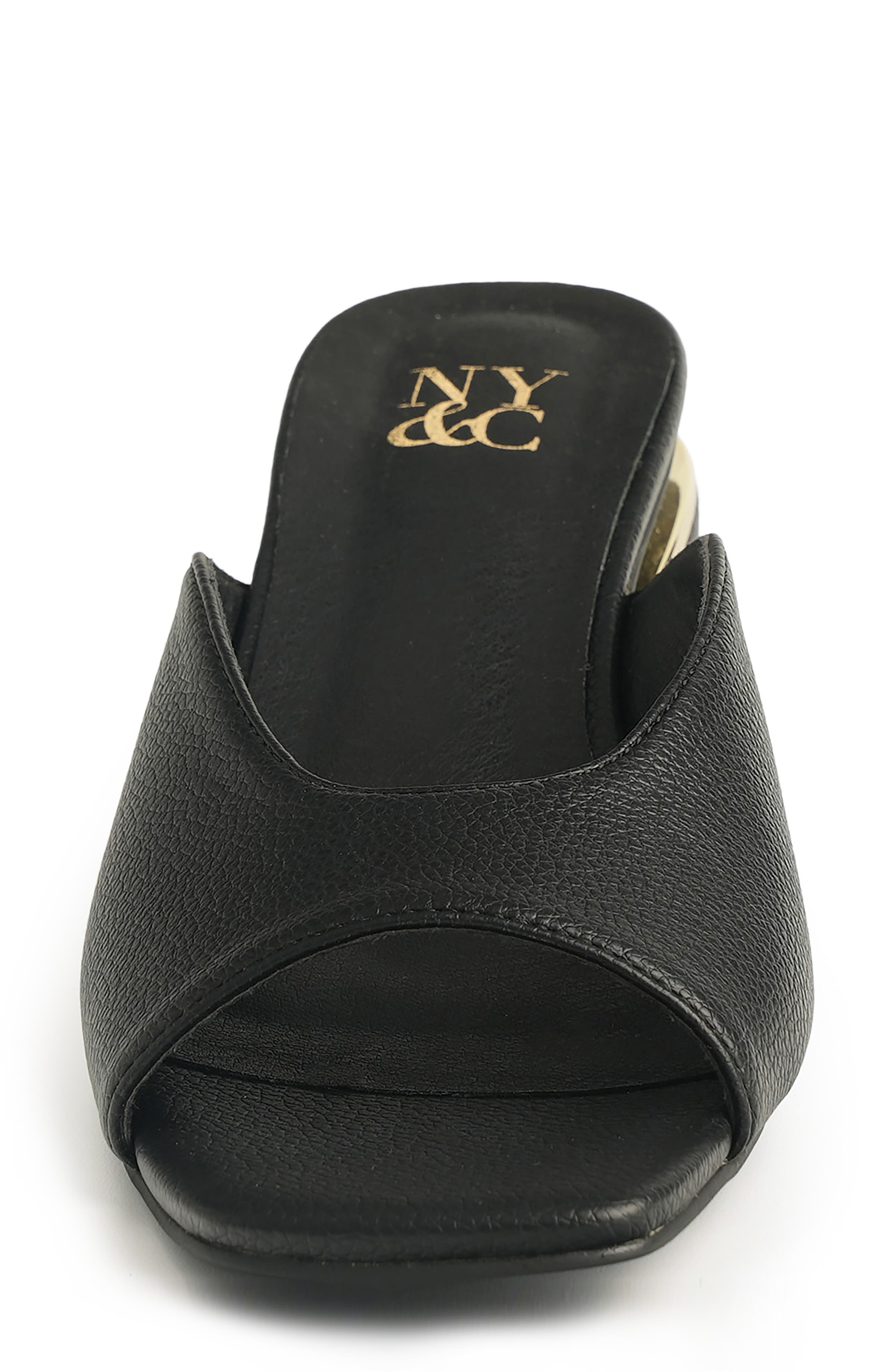 NEW YORK AND COMPANY Malany Wedge Slide Sandal, Alternate, color, 