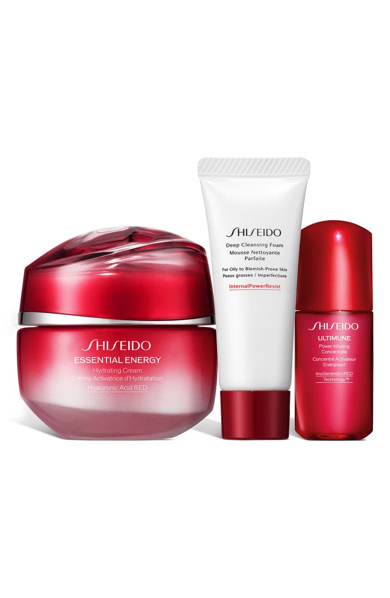 Shiseido Essential Energy Deep Hydration Set (Limited Edition) $79 Value, Main, color,