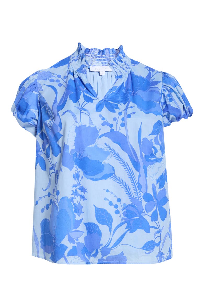 Veran Floral Top, Alternate, color, LIGHT-BLUE-MULTI