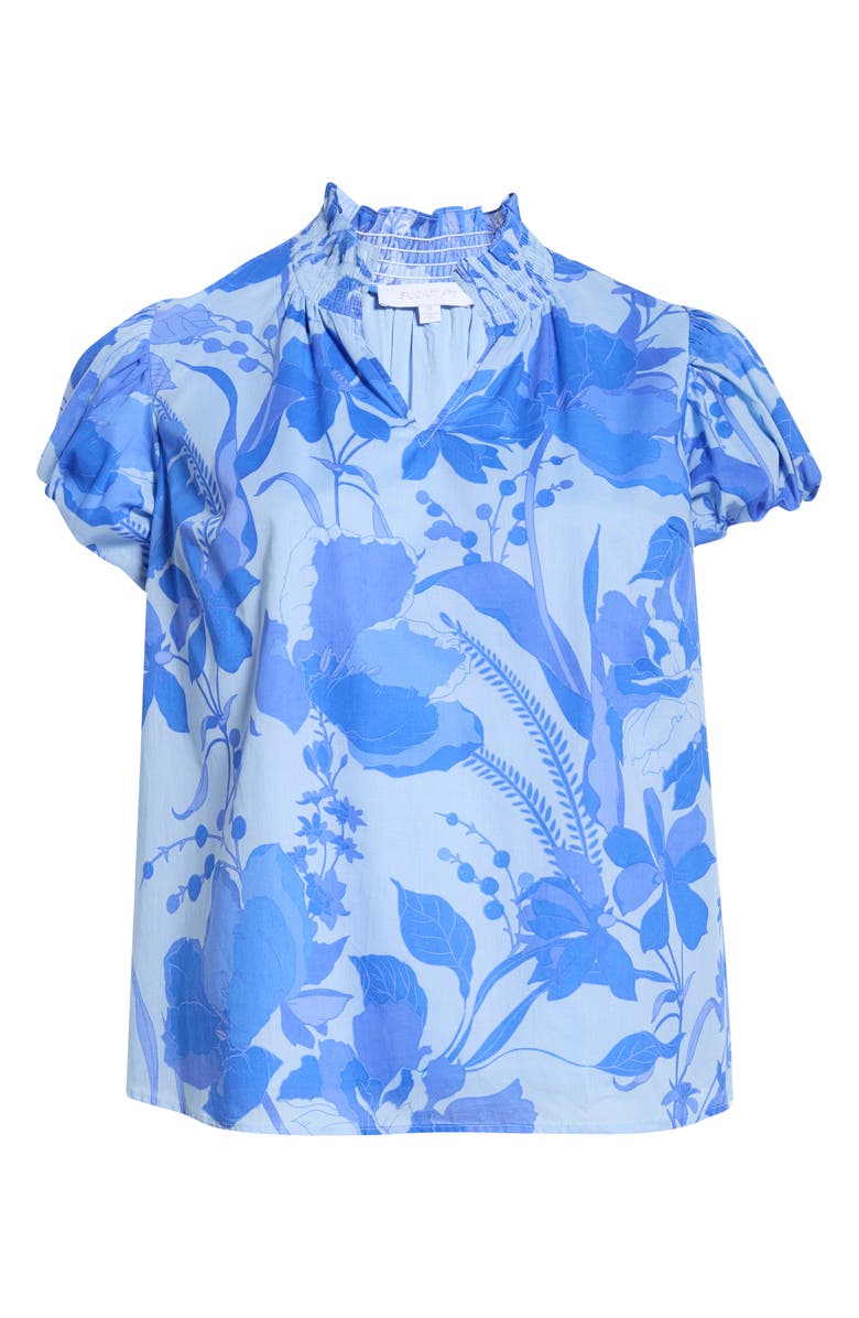 SUGARLIPS Veran Floral Top, Alternate, color, Light-Blue-Multi