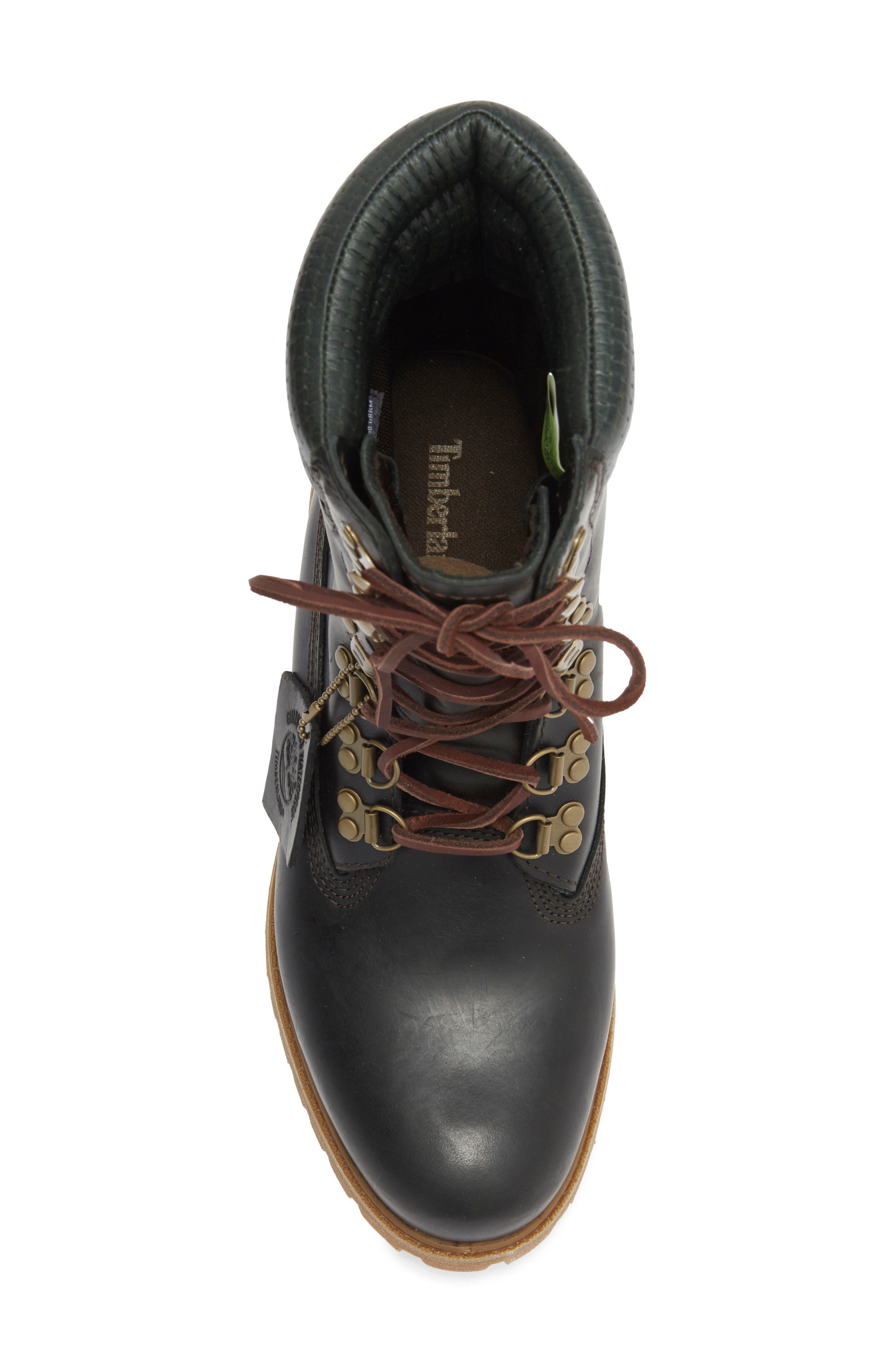 Timberland Emerald Woods Waterproof Super Boot, Alternate, color, Dark Green Full Grain