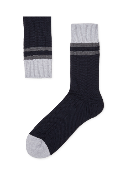 Socks with stripes
