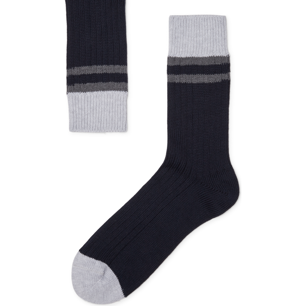 Brunello Cucinelli Cotton Socks In Black