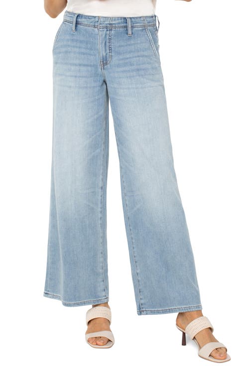 Liverpool Los Angeles High Waist Wide Leg Jeans (Regular & Petite)
