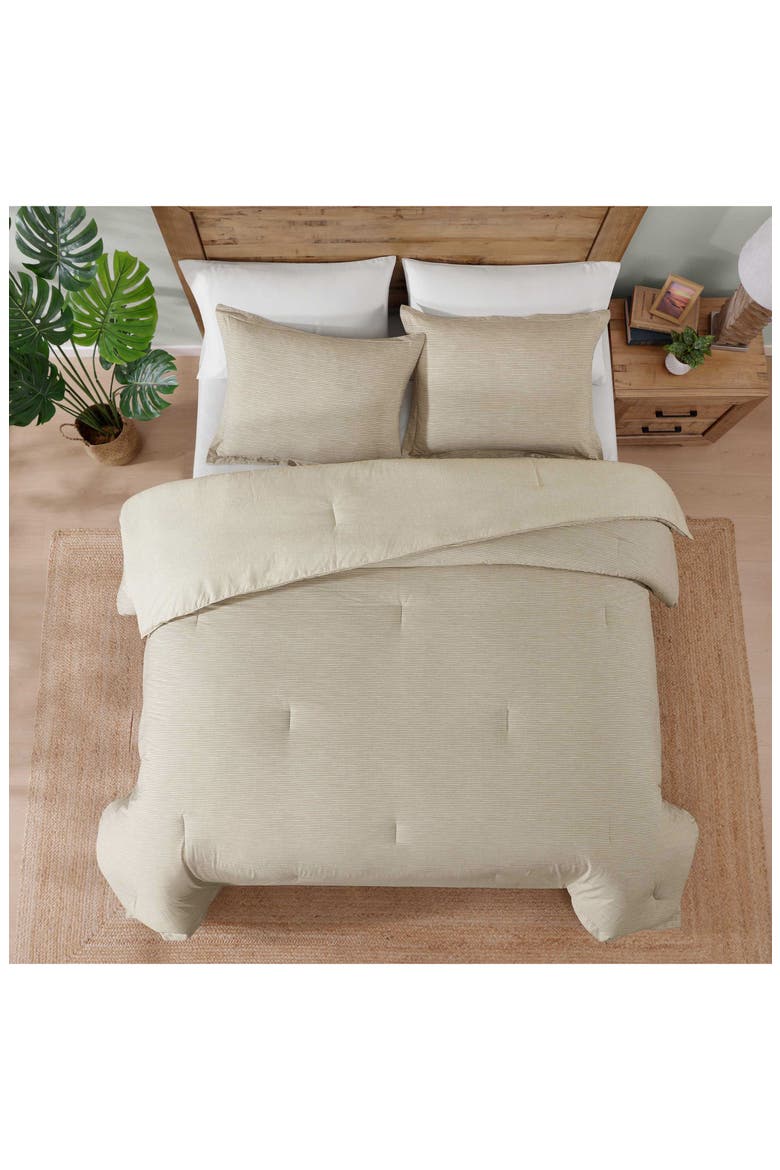 San Andreas Textured Cotton Duvet Set, Alternate, color, NATURAL BEIGE