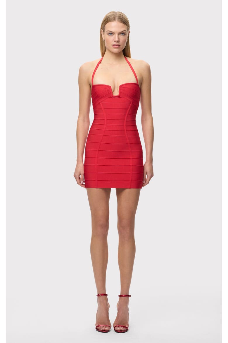 The Holly Dress, Alternate, color, CHILI