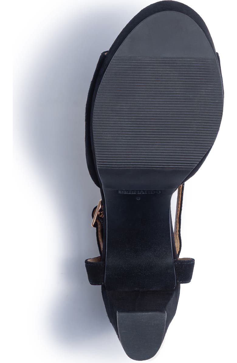 Bernardo Footwear Valeria Platform High Heeled Sandal, Alternate, color, Black