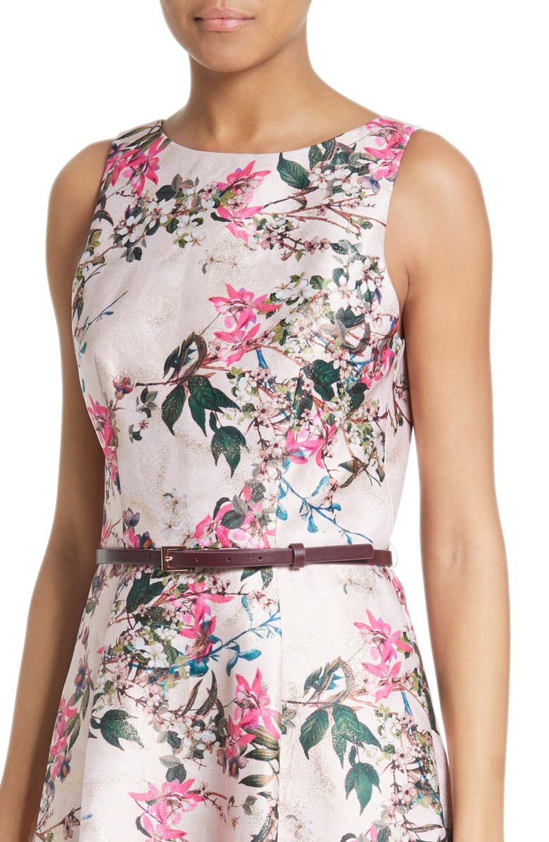 Ted Baker London Clarbel Fit & Flare Dress, Alternate, color, 