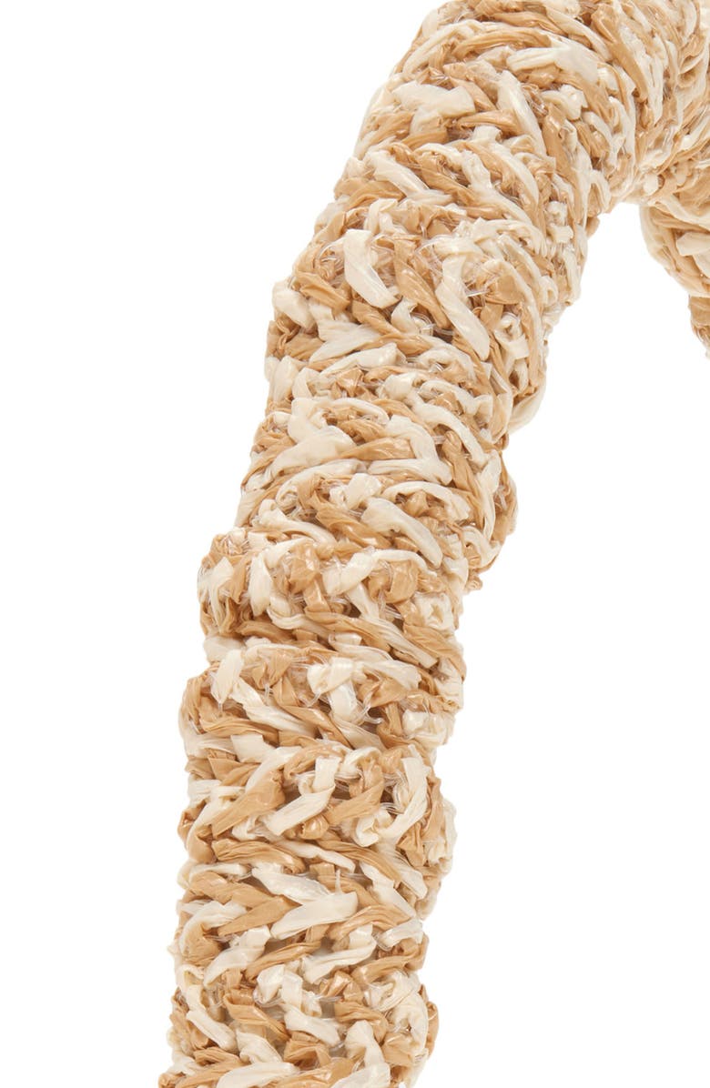 Lele Sadoughi Jessie Raffia Headband, Alternate, color, Natural