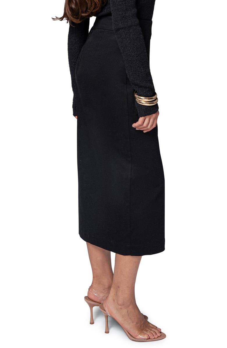 JLUXLABEL City Life Tie Waist Cargo Midi Skirt, Alternate, color, 