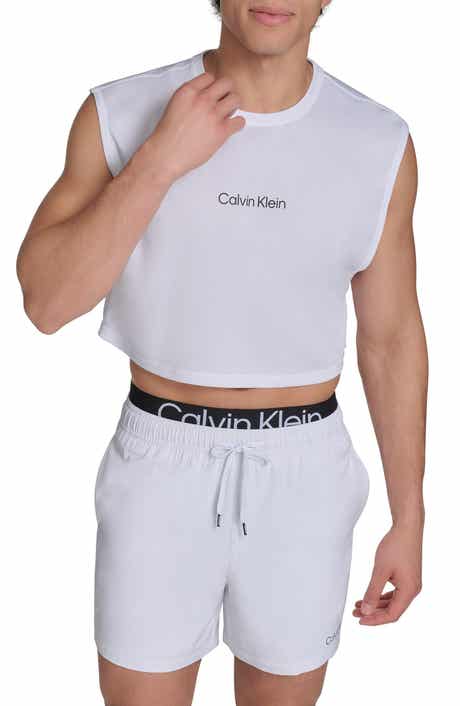 Calvin Klein Sleeveless Crop Rashguard