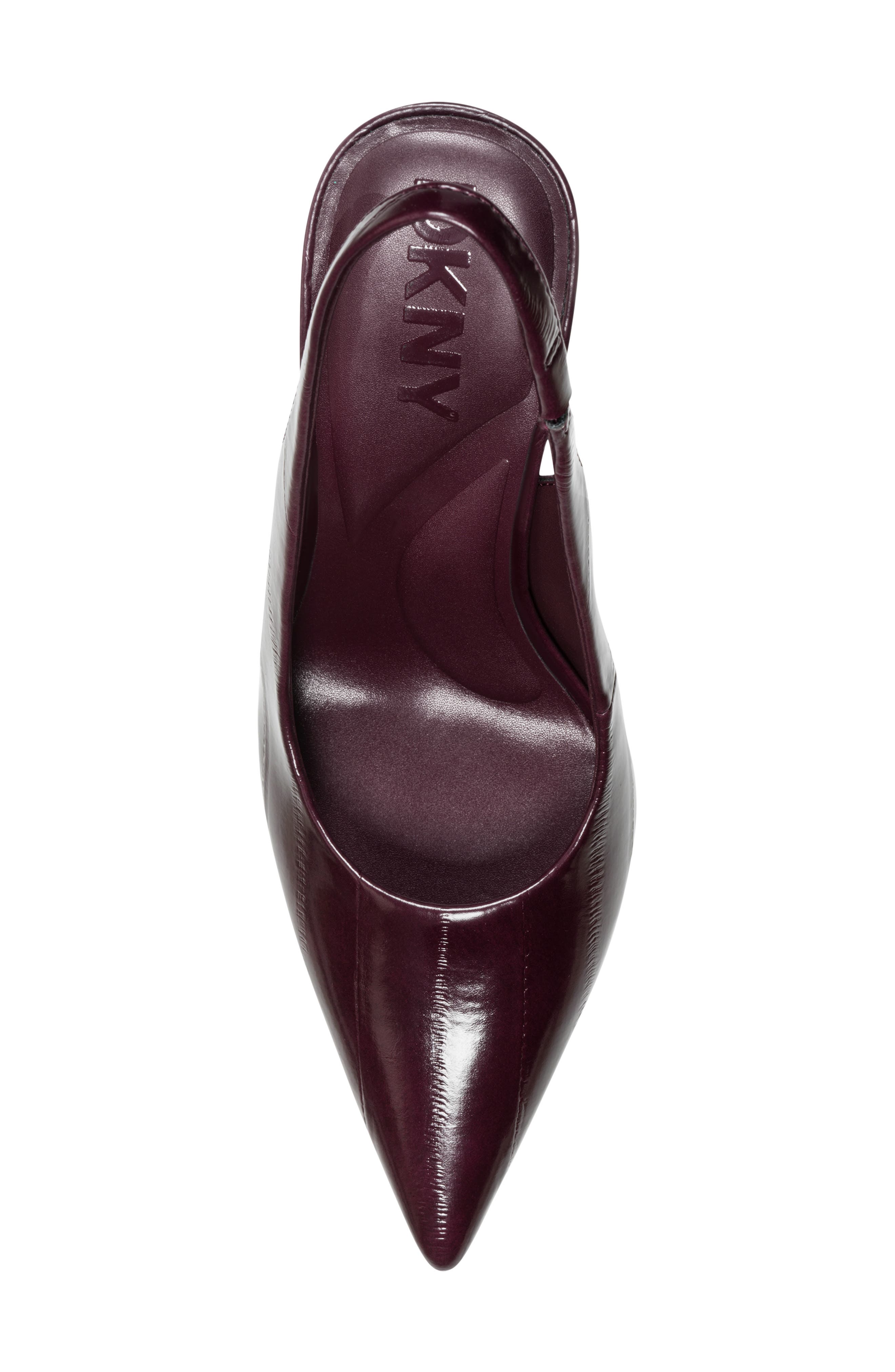 Caytina Slingback Pointed Toe Pump, Alternate, color, SANGRIA