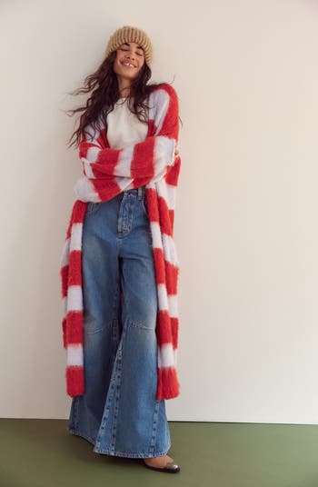 Eden High Waist Slouchy Flare Jeans