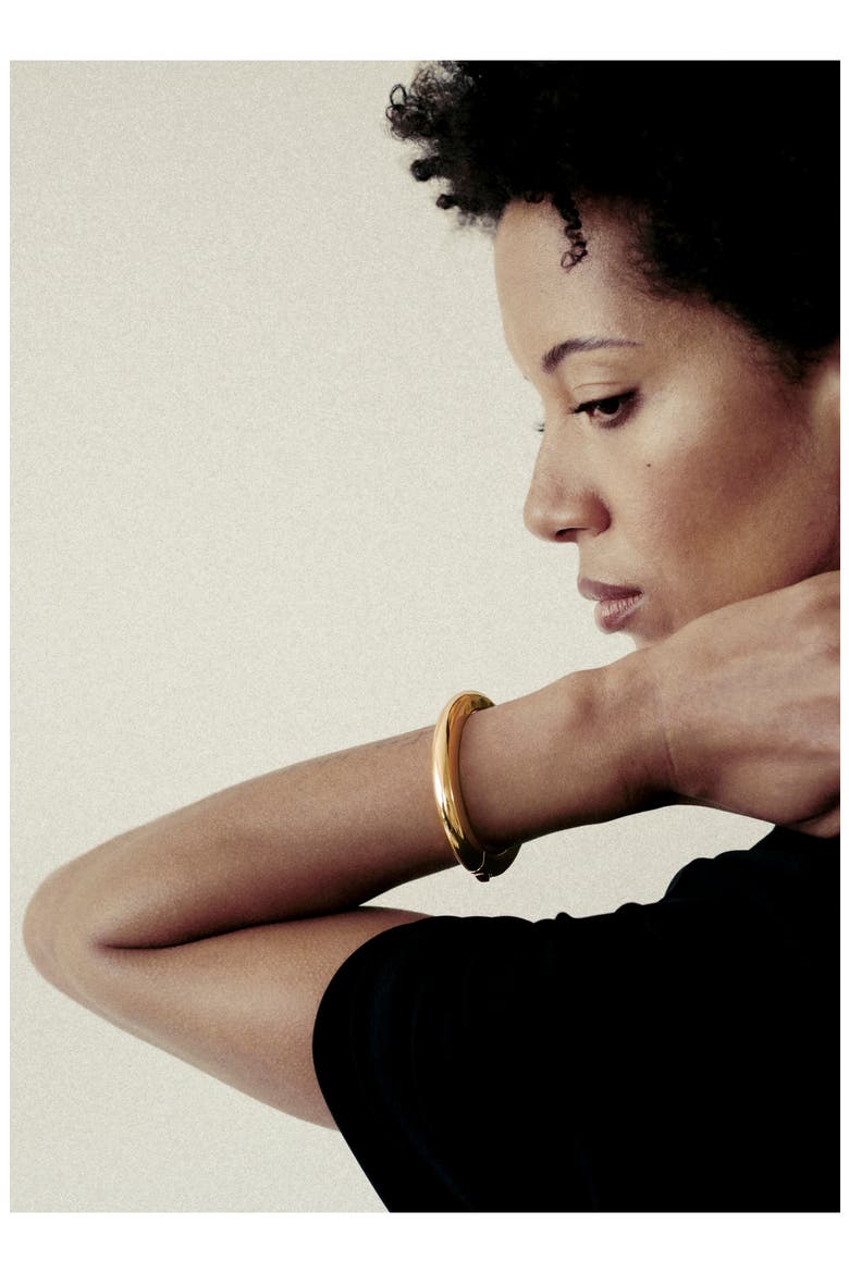 x Kate Young Bangle, Alternate, color, 18CT GOLD VERMEIL ON STERLING