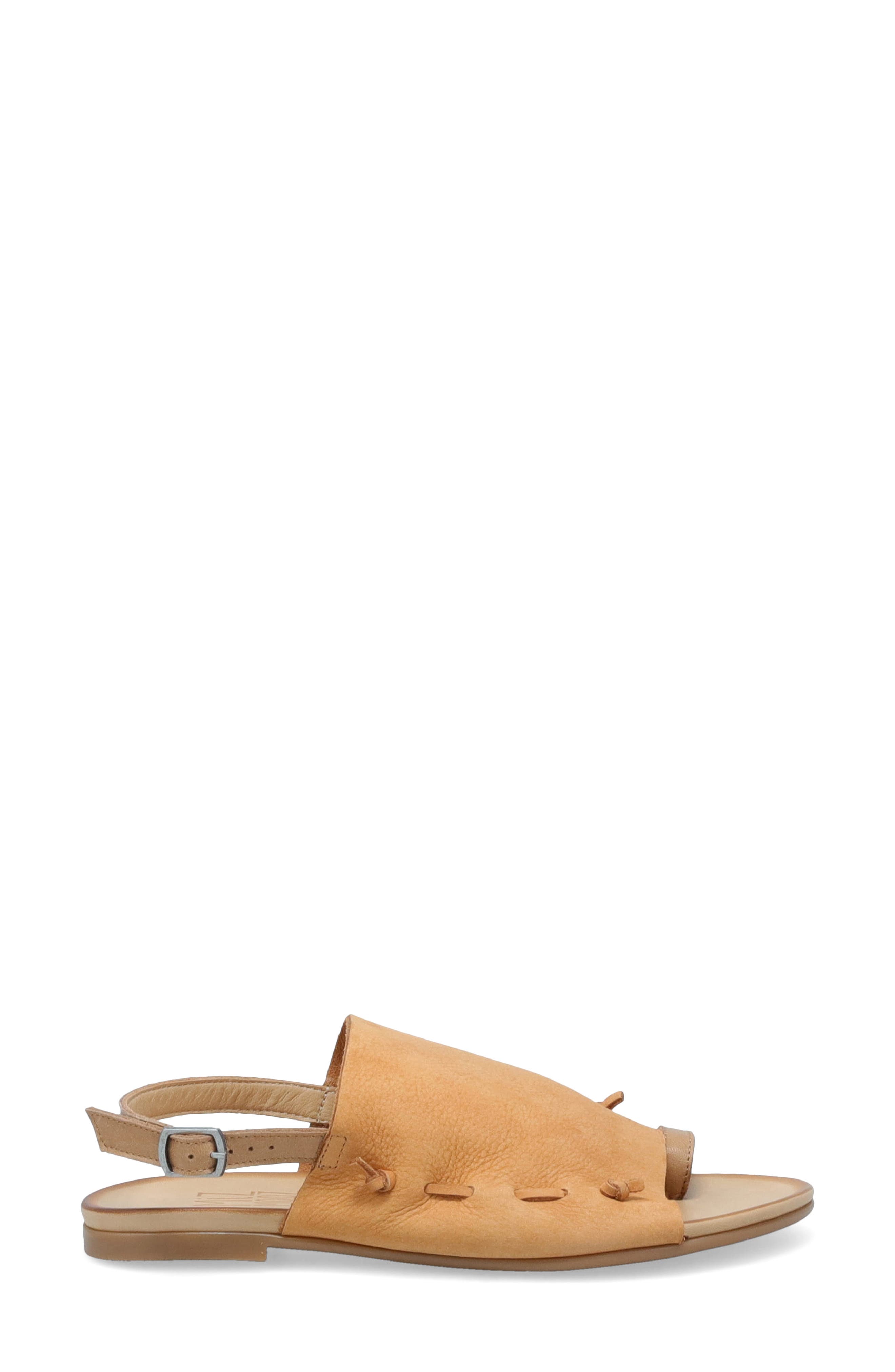 Miz Mooz Rian Toe Loop Sandal, Alternate, color, Camel