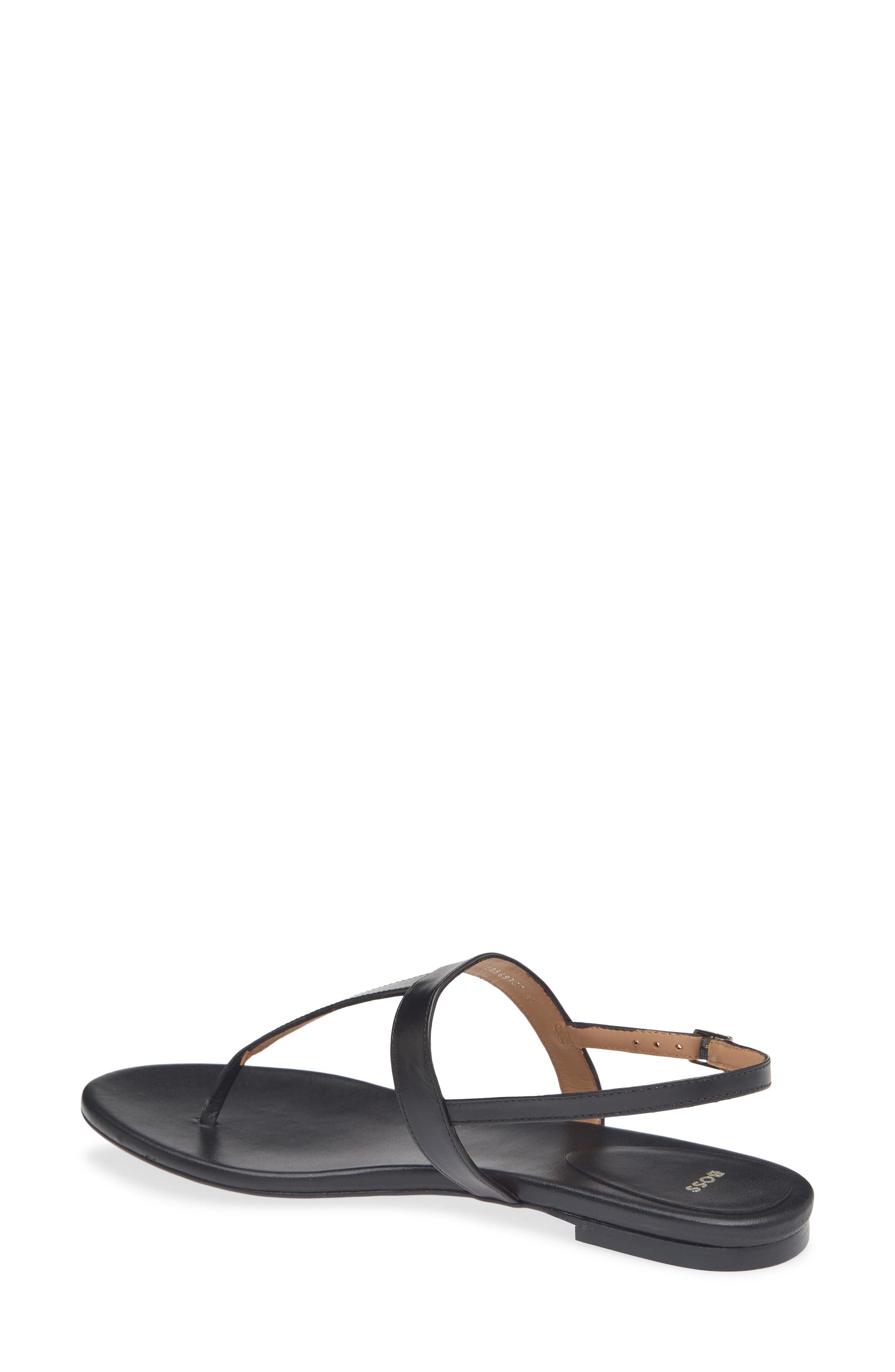BOSS Cristas Slingback Sandal, Alternate, color, Black