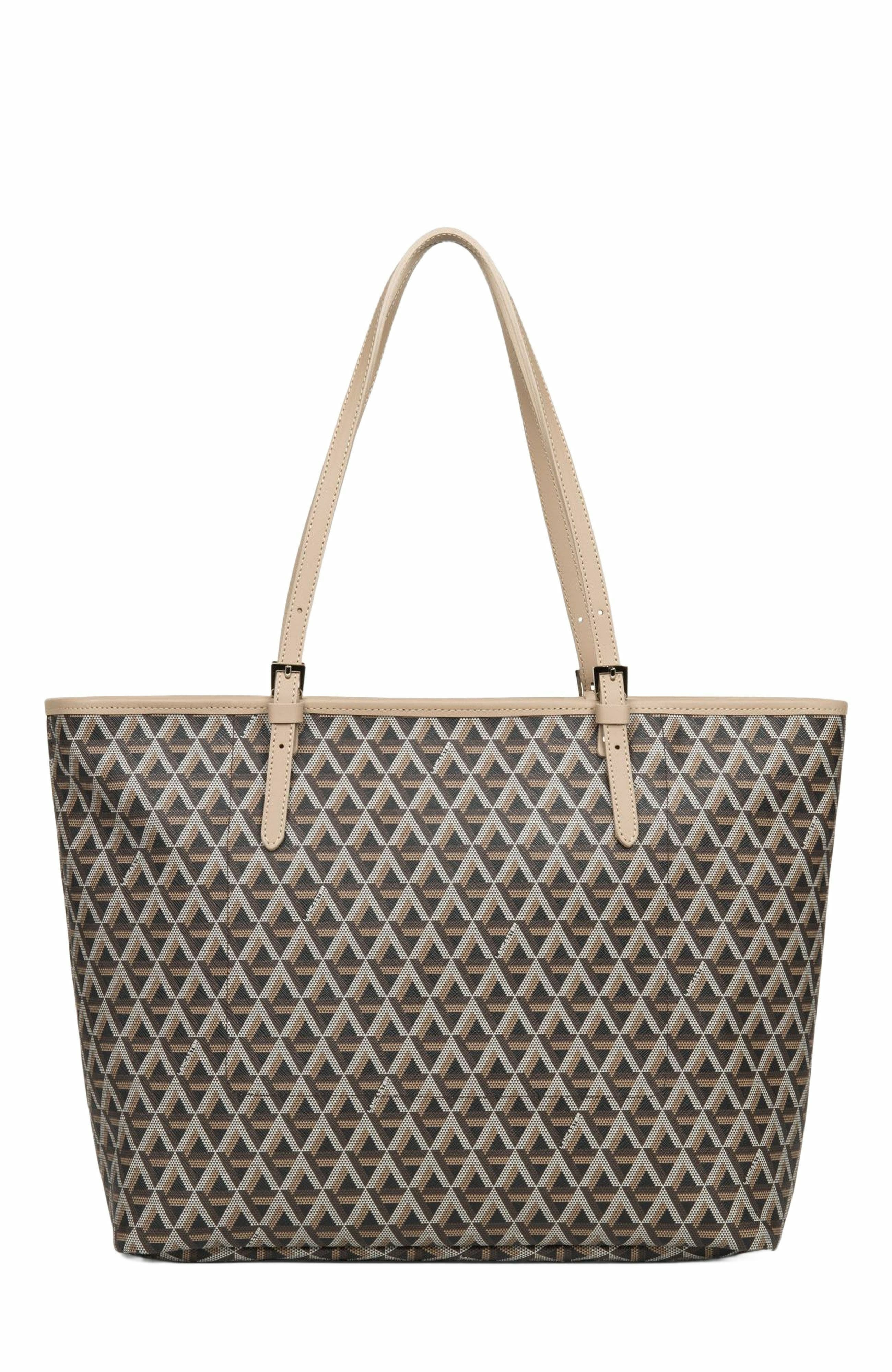 Lancaster Zipped Shoulder Tote Bag L Ikon, Alternate, color, 