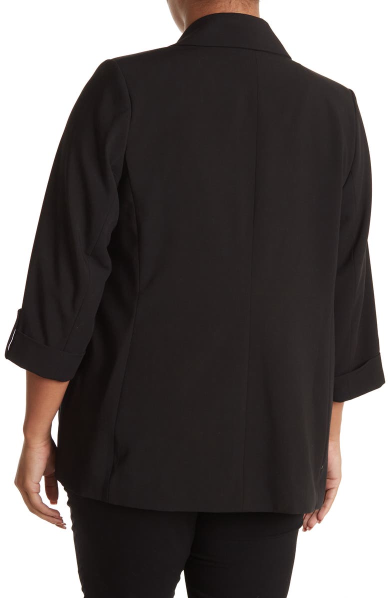 Calvin Klein Roll Tab Blazer, Alternate, color, 